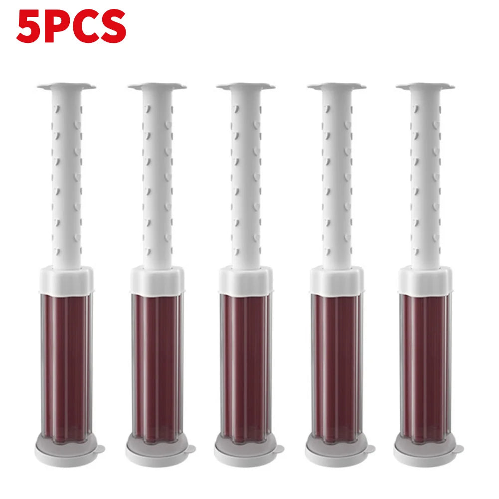 1/5PCS Toilet Cleaner Gel Remove Odors Leave Flower Aromatic Toilet Gel No Traces Comfortable Smell Household Cleaning Products