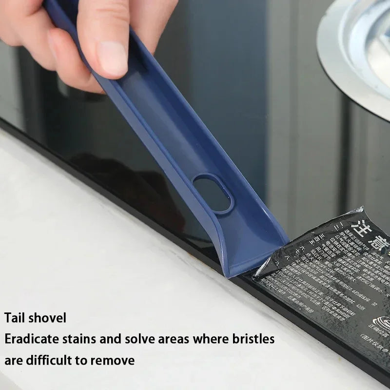 2-in-1 Corner & Gap Cleaning Brush | Crevice, Grout, Window Track, Tile & Kitchen Detail Cleaning Brush
