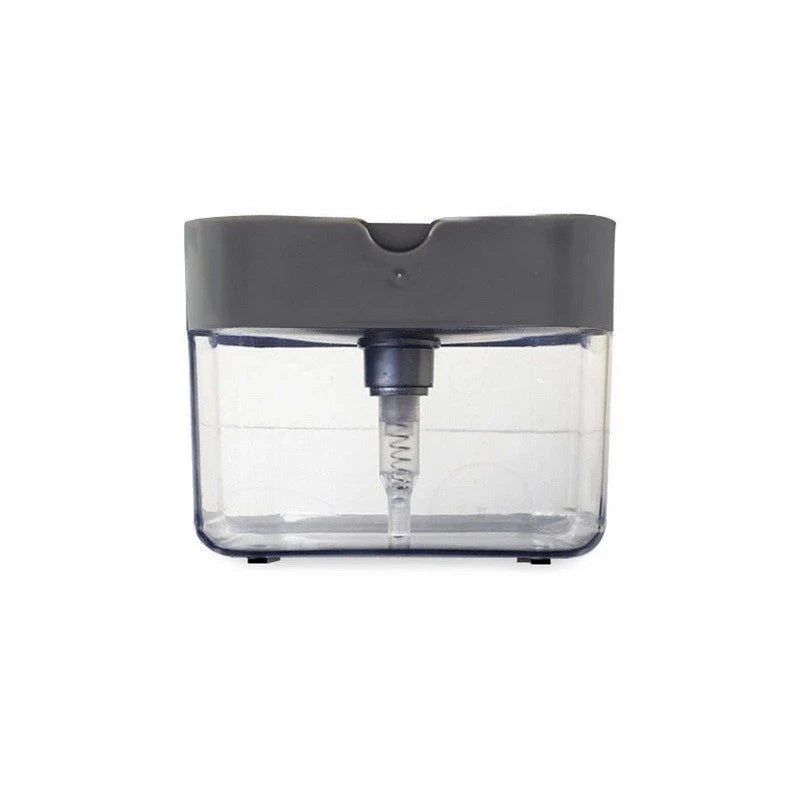 Dish Soap Dispenser with Sponge Holder | Kitchen Sink Soap Pump for Dishwashing, Cleaning Sponges & Countertop Organization