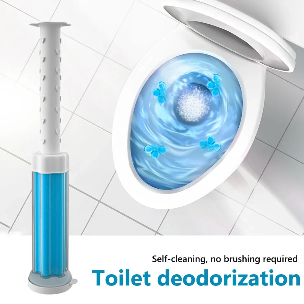 1/5PCS Toilet Cleaner Gel Remove Odors Leave Flower Aromatic Toilet Gel No Traces Comfortable Smell Household Cleaning Products