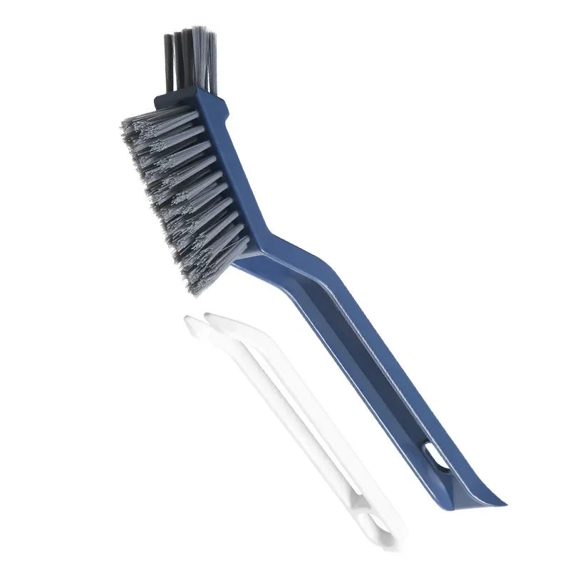 2-in-1 Corner & Gap Cleaning Brush | Crevice, Grout, Window Track, Tile & Kitchen Detail Cleaning Brush