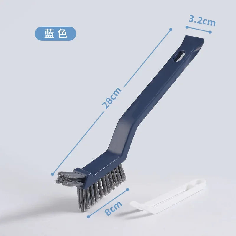 2-in-1 Corner & Gap Cleaning Brush | Crevice, Grout, Window Track, Tile & Kitchen Detail Cleaning Brush