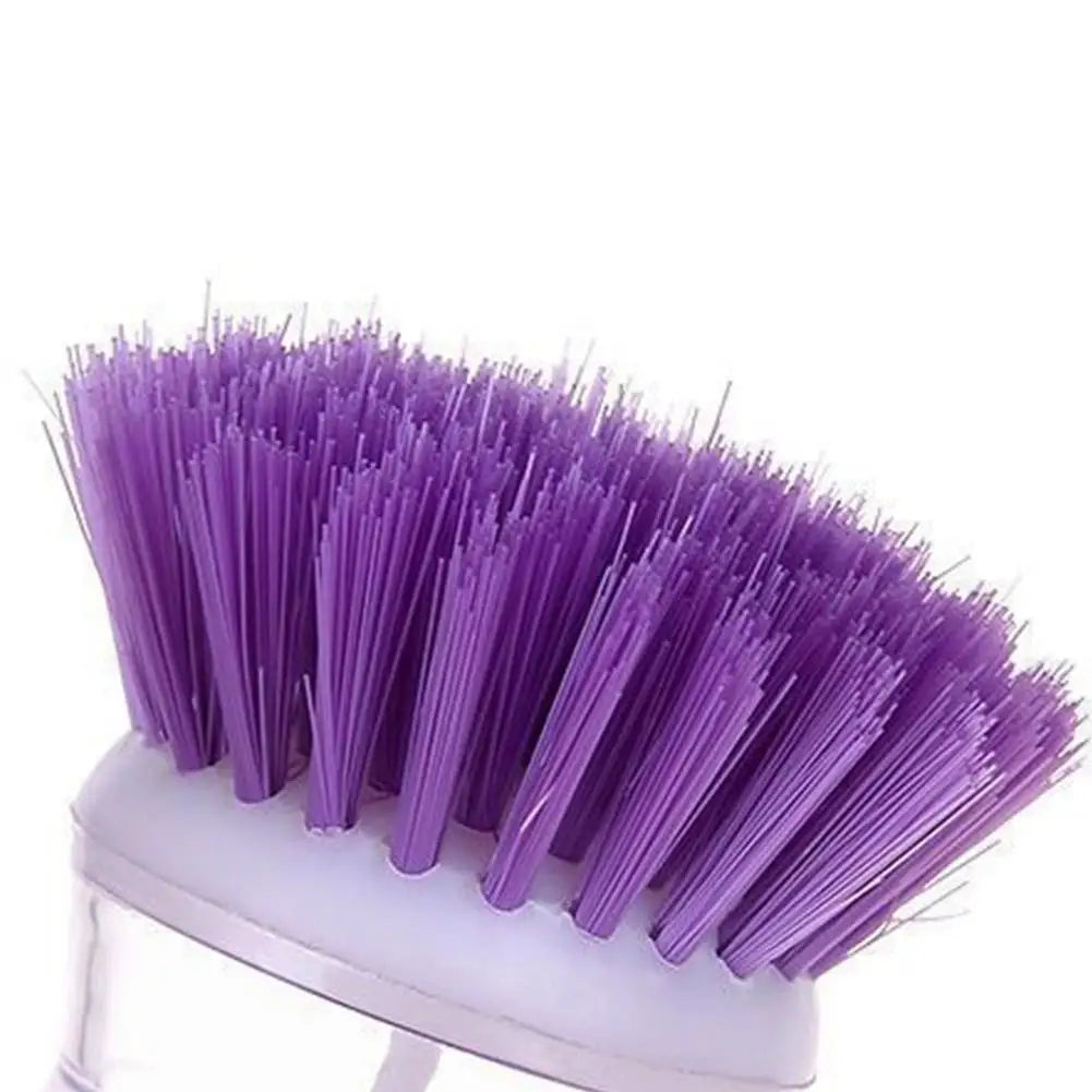 Soap Dispensing Dish Brush | Kitchen Scrub Brush for Pots, Pans, Dishes, Sink & Household Cleaning