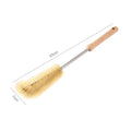 Wooden Handle Bottle Cleaning Brush | Long Handle Water Bottle, Glass, Wine Glass & Kitchen Cleaning Brush