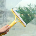 3-in-1 Window Cleaning Spray Squeegee | Glass, Mirror & Shower Door Cleaner with Built-In Water Spray Bottle